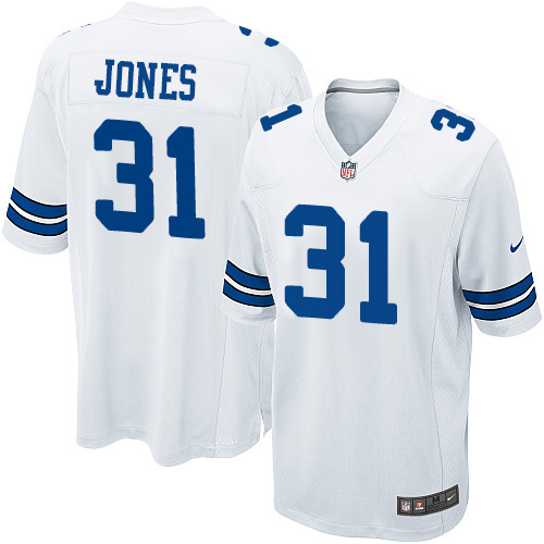 Men's Dallas Cowboys #31 Byron Jones Game White NFL Jersey